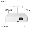 Epson V11HA84040 Projector Full HD 16:9 3000Lumen Wit