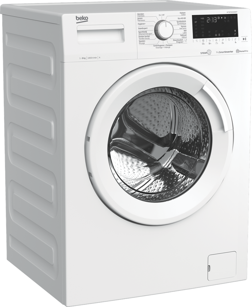 Beko WTV8716XWWST Wasmachine 8kg 1400tpm Wit