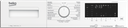 Beko WTV8716XWWST Wasmachine 8kg 1400tpm Wit