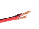 luidsprekerkabel - rood/zwart - 2 x 0.75 mm² - 100 m