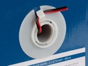 luidsprekerkabel - rood/zwart - 2 x 0.75 mm² - 100 m