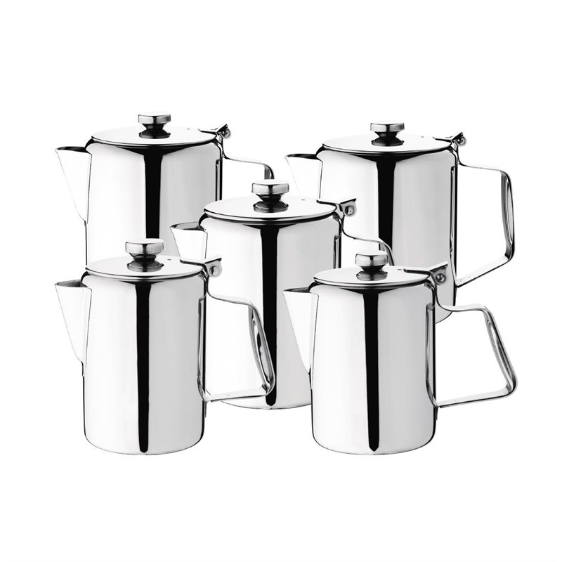 Olympia K745 Concorde RVS koffiekan 450ml Grijs