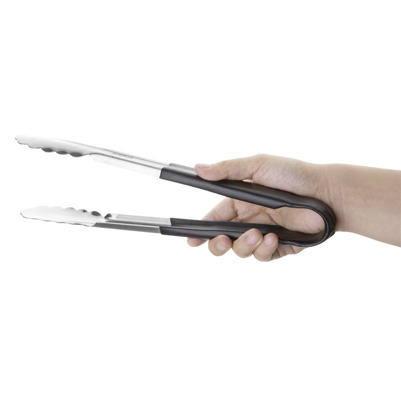 Hygiplas CB153 Serveertang 30cm Zwart 