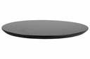 Cosy & Trendy 5857012 Black&Wood Lazy Susan 39.5 x 3.5 cm Bamboe Zwart