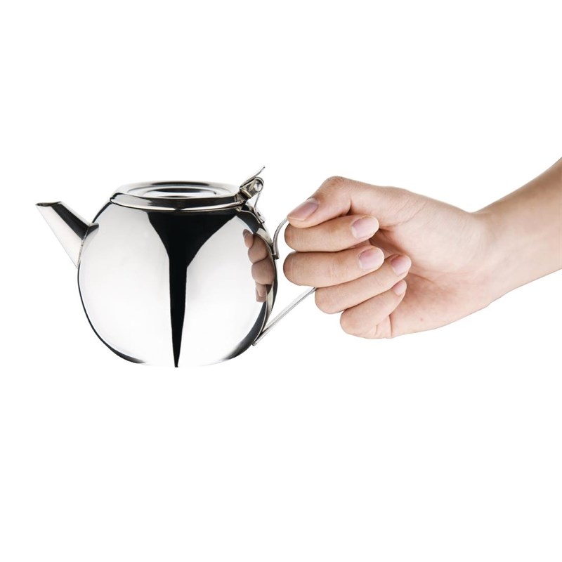 Olympia GF993 Theepot Stapelbaar 0,5l RVS Grijs