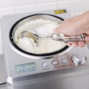 Vogue J090 Ijsschep/Portioneerlepel 125 ml RVS Grijs