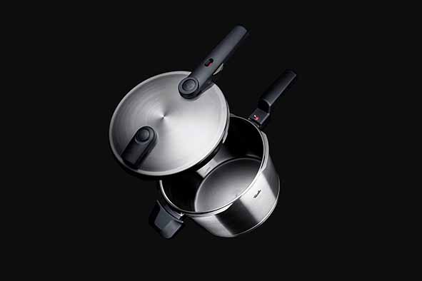 Fissler 60281010000 Snelkookpan Vitaquick 26(ø)x25cm Inductie RVS Grijs
