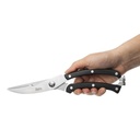 Vogue D632 Wildschaar 25cm RVS Zwart/Grijs