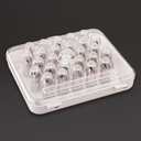 Vogue CP107 Spuitmondjes Set 26-delig RVS Grijs