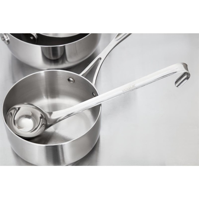 Vogue L648 Opscheplepel 0.65l 30.5cm RVS Grijs