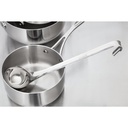 Vogue L648 Opscheplepel 0.65l 30.5cm RVS Grijs