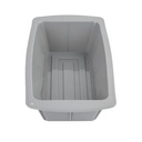 Vogue DA525 Bakvorm siliconen 6(h) x 13(b) x 25,5(d)cm Grijs