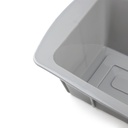 Vogue DA525 Bakvorm siliconen 6(h) x 13(b) x 25,5(d)cm Grijs