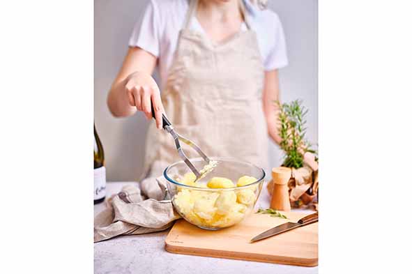 Cosy & Trendy 9176045 Stamper Delish RVS Zwart/Grijs