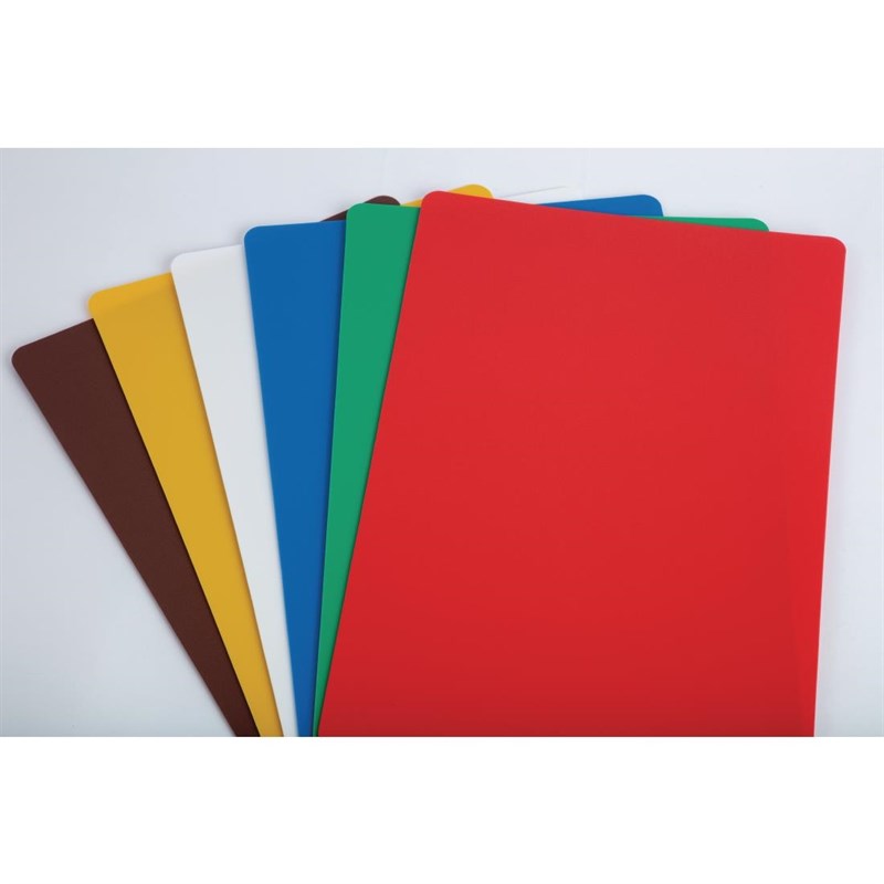 Hygiplas CP520 Snijplankenset 30x45cm 6 Stuks Polypropyleen Multi-Color