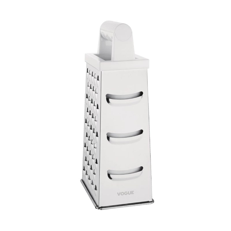 Vogue DM021 Rasp 4-zijdig 23cm Hoog RVS Grijs