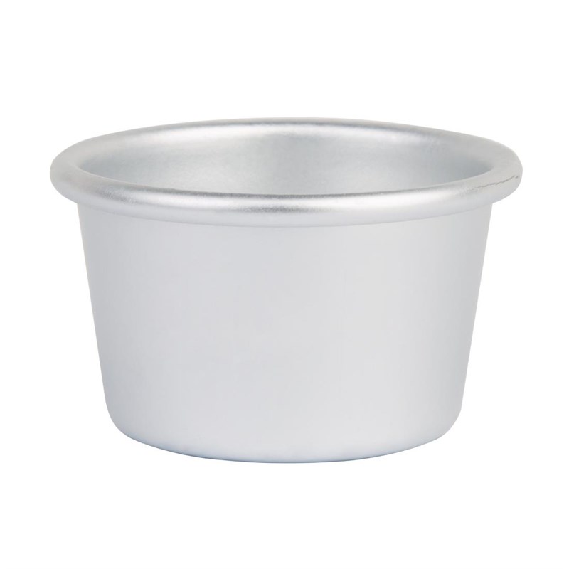 Vogue K513 Bakvormen set 5.5(Ø)x3.2cm 85ml Aluminium Grijs