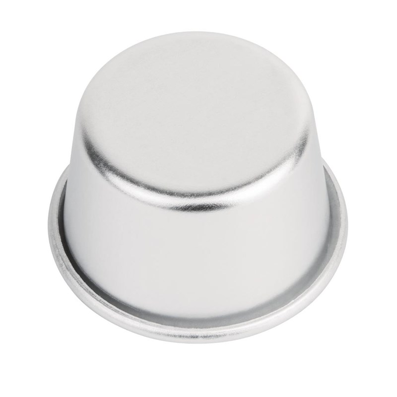 Vogue K513 Bakvormen set 5.5(Ø)x3.2cm 85ml Aluminium Grijs