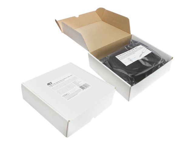 ACT AK4102 Actieve Optische HDMI Kabel 20m 4K@60HZ Afneembare connector Zwart