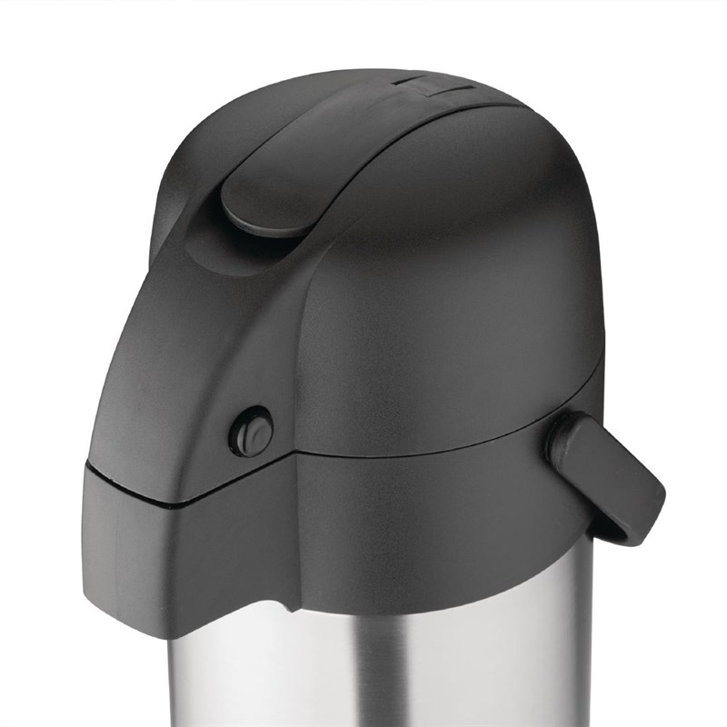 Olympia DL166 Pompthermos 4l RVS Grijs