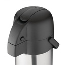 Olympia DL166 Pompthermos 4l RVS Grijs