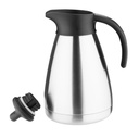 Olympia GD298 Thermoskan met schroefdop 1l RVS Grijs