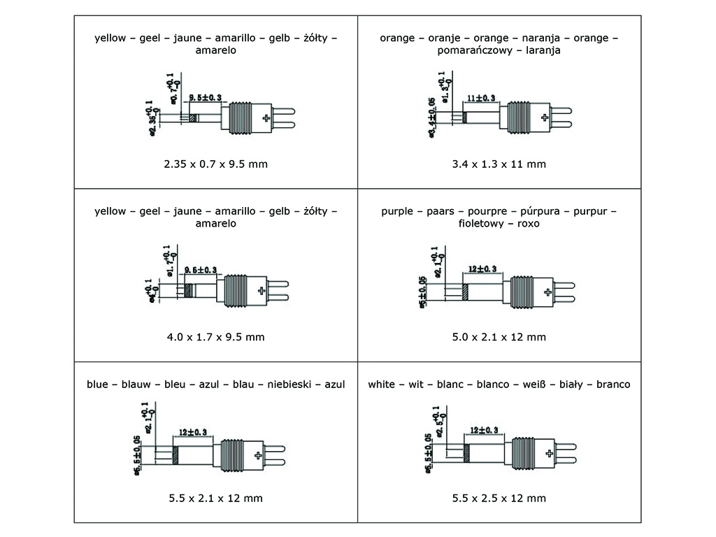HQ-Power PSS6EMV26 Compacte Schakelende Voeding 100-240 v  3-12 vdc - 2.5 a 6 pluggen Zwart