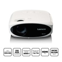 Lenco LPJ-900WH 1080p LCD-projector met Bluetooth Wit