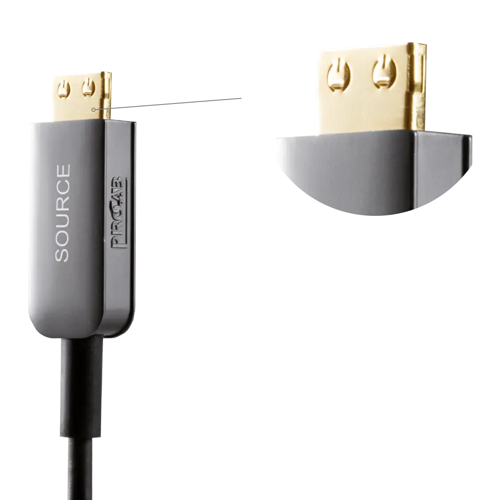 Procab CLV210A/10 Actieve Optische HDMI Kabel 10m Highflex Grijs