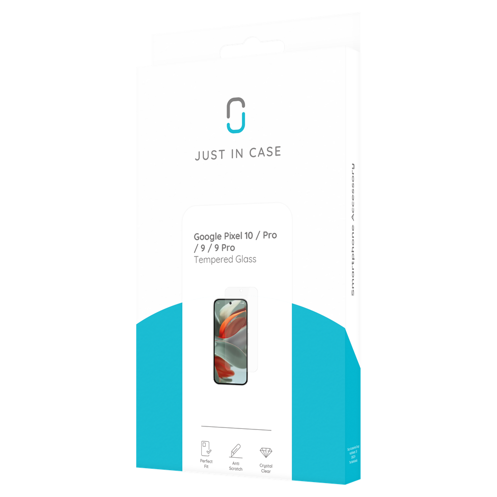Just in Case MGO2780SG0 Screenprotector Gehard Glas Google Pixel 10 / 10 Pro / 9 / 9 Pro