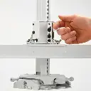 Chief SYSAUW All in One Projector Mount voor systeemplafonds (15 kg * 30 cm verstelbare kolom) - Wit