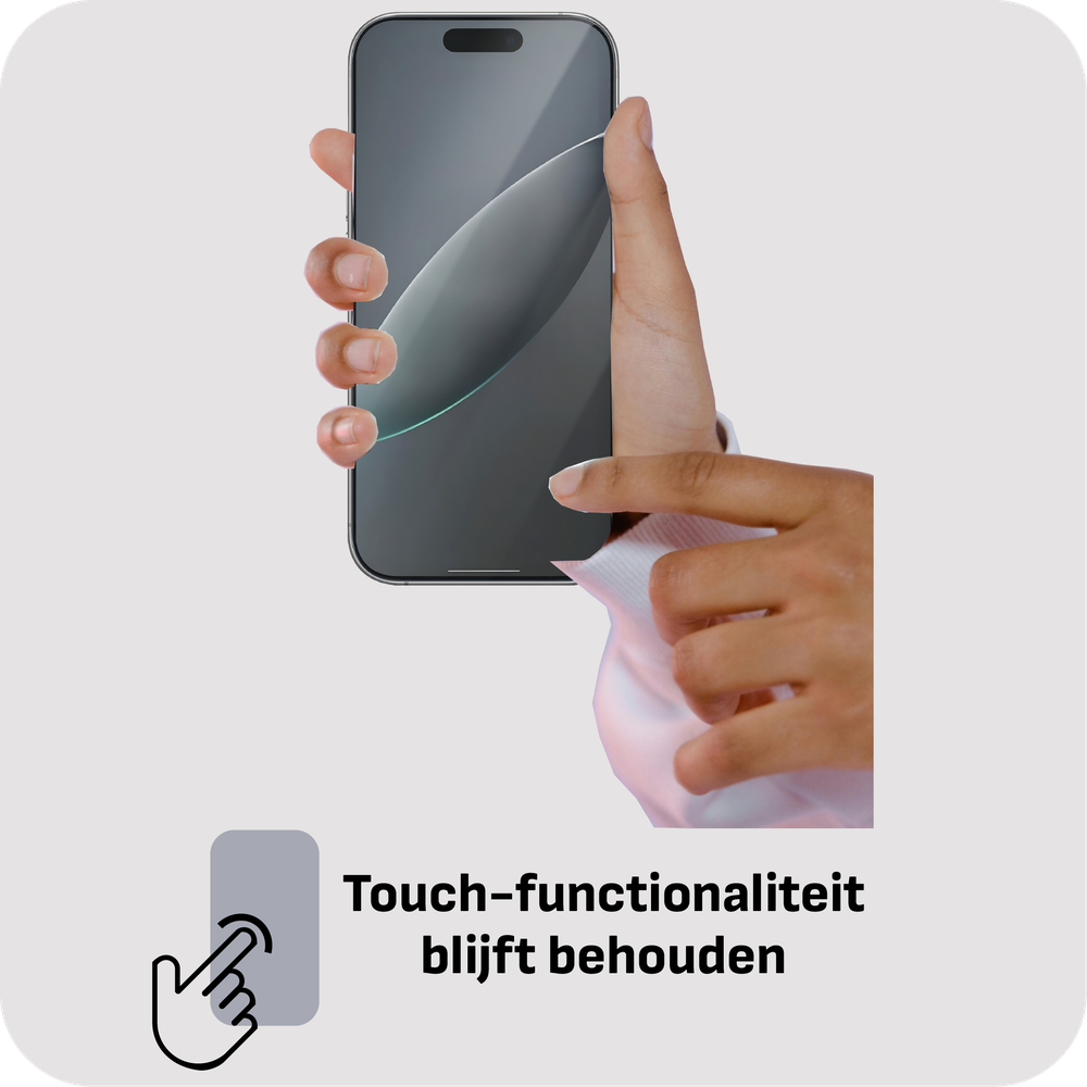 Just in Case MAP2761SG0 Screenprotector Gehard Glas voor iPhone 17