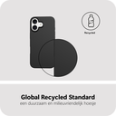 Just in Case MAP2761ZC1 Zachte TPU Achterkant Zero% iPhone 17 Zwart