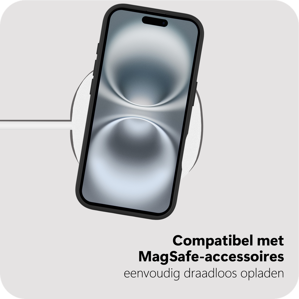 Just in Case MAP2761AE1M Militaire kwaliteit Back Cover ArmorElite iPhone 17 Zwart