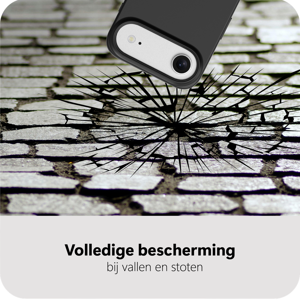 Just in Case MAP2764ZC1 Zachte TPU Back Cover Zero% iPhone Air Zwart