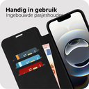 Just in Case MAP2764PW1 leren Wallet case PrimeWallet-hoesje iPhone 17 Air Zwart