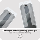 Just in Case iPhone Screenprotector Gehard Glas met Applicator 16 Pro / 17 / 17 Pro