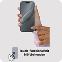 Just in Case iPhone Screenprotector Gehard Glas met Applicator 16 Pro / 17 / 17 Pro