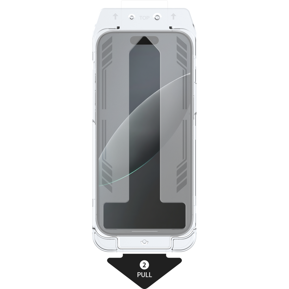 Just in Case iPhone Screenprotector Gehard Glas met Applicator 16 Pro / 17 / 17 Pro