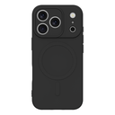 Just in Case Kick Case TPU Back Cover voor Apple iPhone 17 Pro MagSafe compatibel Zwart