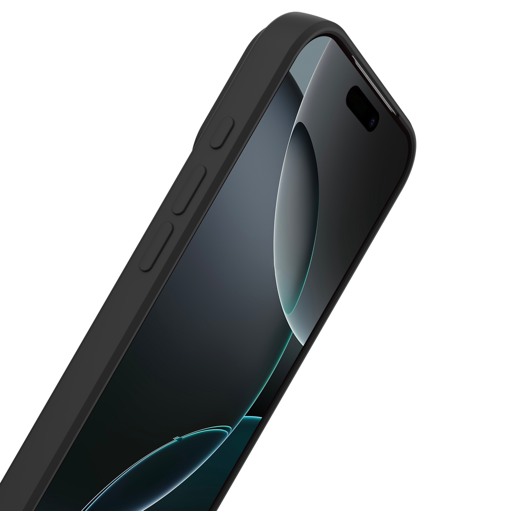 Just in Case Kick Case TPU Back Cover voor Apple iPhone 17 Pro MagSafe compatibel Zwart