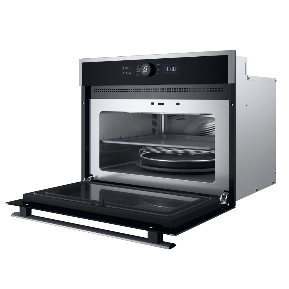Whirlpool WMW47HMX inbouw Microgolfoven 45cm 40l Zwart/Inox