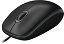 Logitech 910-003357 Bedrade Muis B100 800DPI 3 Knoppen Zwart