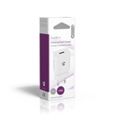 Nedis WCHAU242AWT Oplader 12 W USB-A Wit