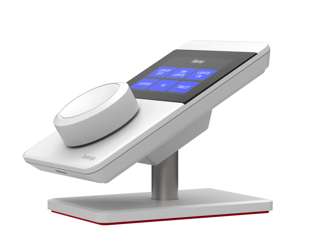 Biamp Apprimo TEC-X 1000 Tesira bedieningspaneel Touchscreen Wit