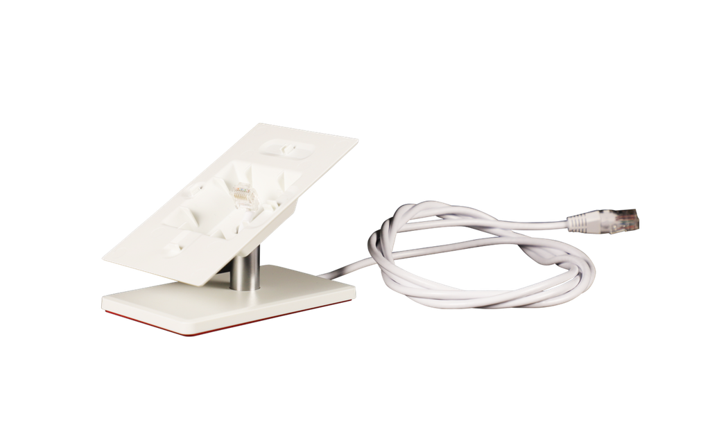 Biamp Apprimo TEC-X 1000 Tesira bedieningspaneel Touchscreen Wit