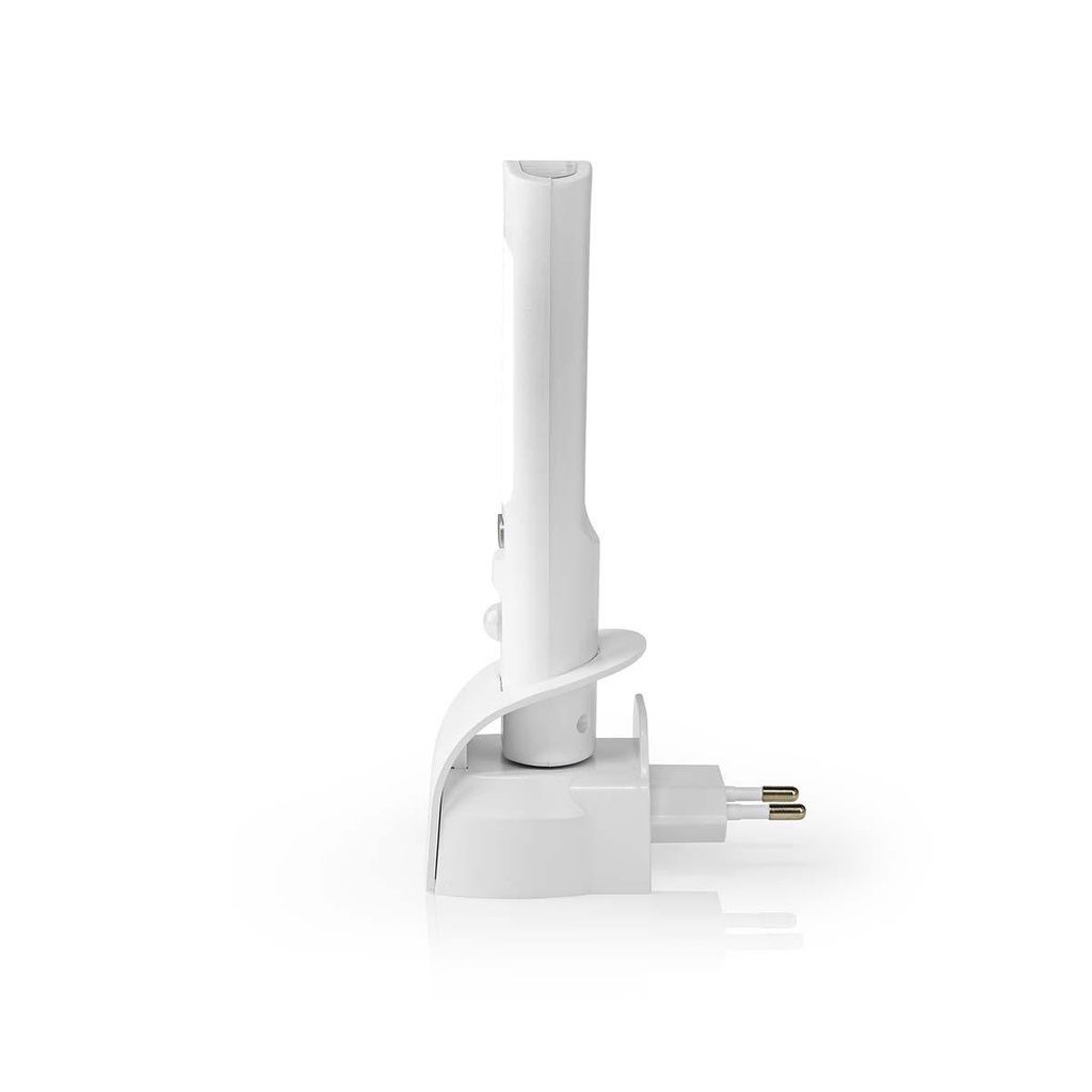 Nedis LNLGTRHWT LED-Oriëntatielicht en Zaklamp 1.3W Wit