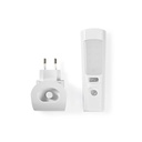 Nedis LNLGTRHWT LED-Oriëntatielicht en Zaklamp 1.3W Wit