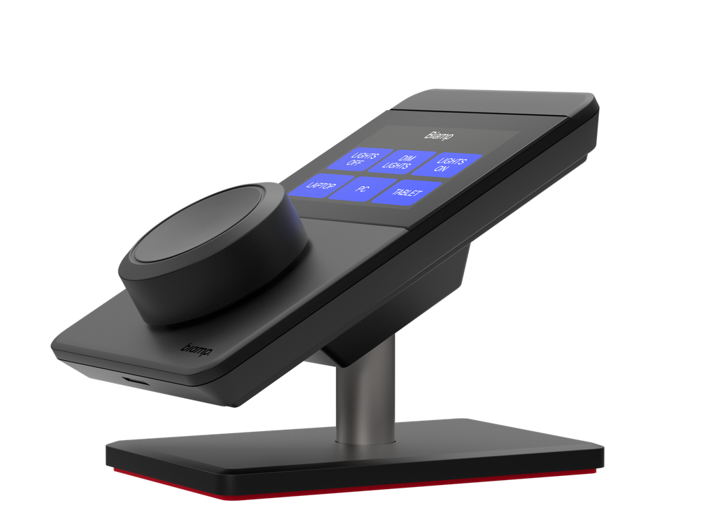 Biamp Apprimo TEC-X 1000 Tesira bedieningspaneel Touchscreen Zwart