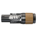 Neutrik NL2FXX-W-S Neutrik speakON 2-polige kabelconnector 6 - 12 mm Zwart